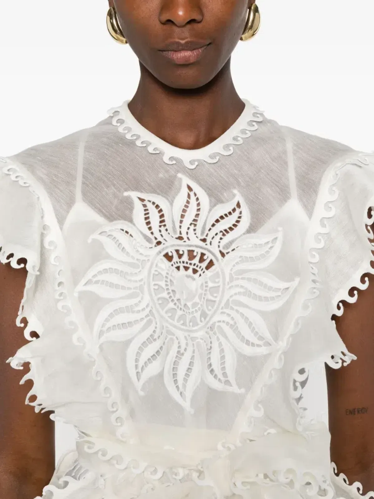 ZIMMERMANN Balance Waterfall dress size M - Image 4