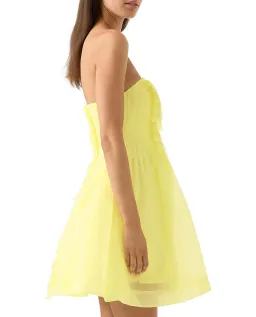 ASTRID PLEAT PANEL MINI DRESS for rent on The Volte - image 2