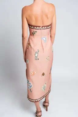 Alemais La. Sirena Exclusive- Laurence Midi Dress- 12 for rent on The Volte - image 3