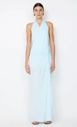 Bec and Bridge Clementine Twist Maxi Dress in Arctic Blue Size 8 / AU for rent on The Volte - image 2