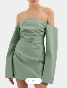 Sir Martina Sleeved Mini Dress for rent on The Volte - image 1