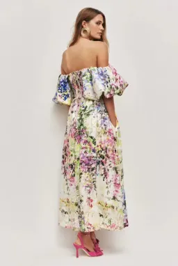 AJE Adina Midi Dress Lavandula 14 AU / 10 US for rent on The Volte - image 4