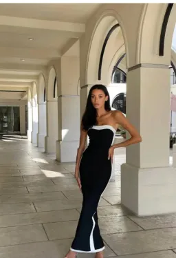 Bianca & Bridgett Ashley Midi Dress for rent on The Volte - image 3