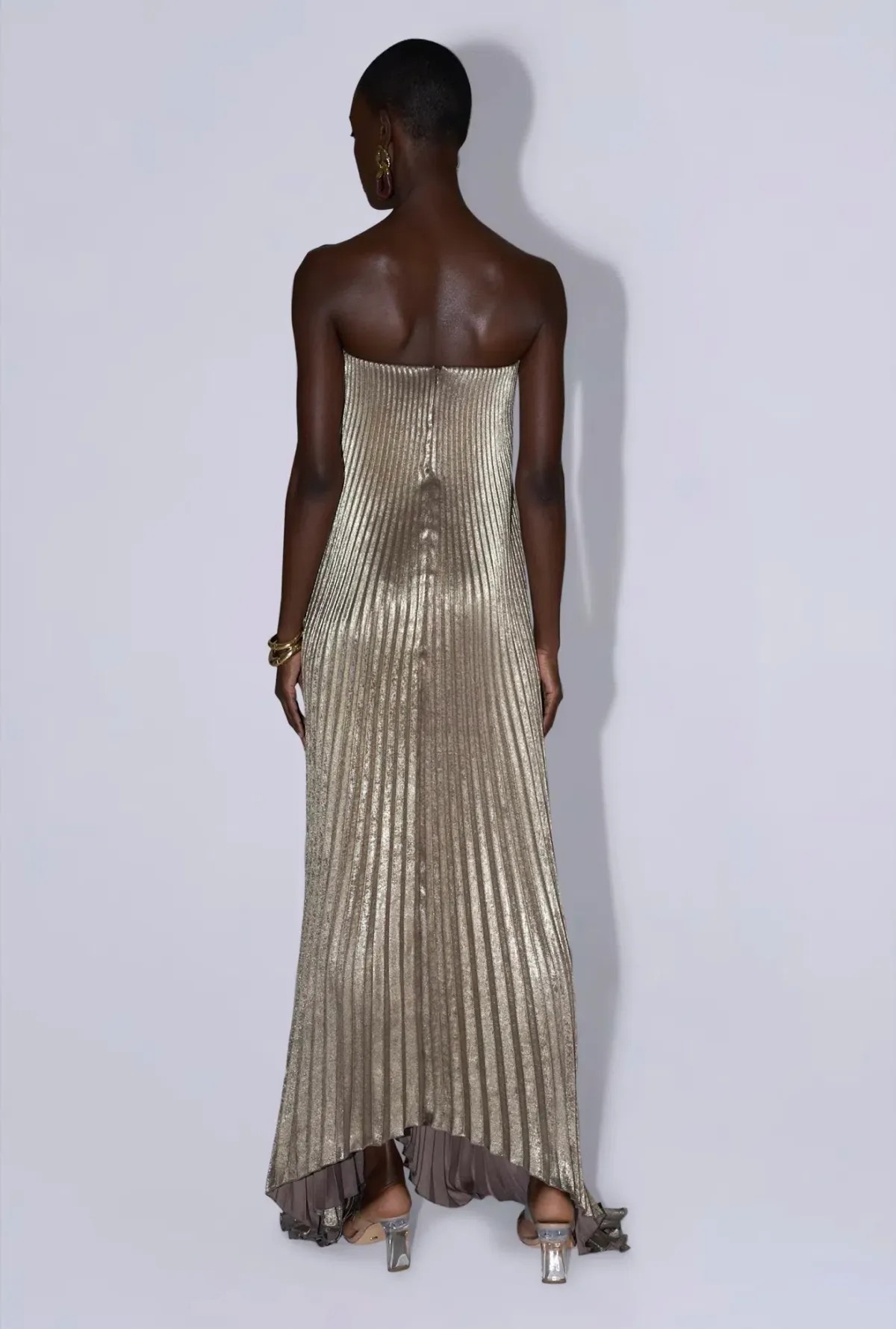 Lidee Black Tie- Gold Shimmer Size 10 - Image 3