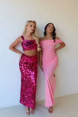 Nera Dress Pink for rent on The Volte - image 4