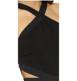 Bec & Bridge Parralle Halter Dress Black Size AU 10 for rent on The Volte - image 3