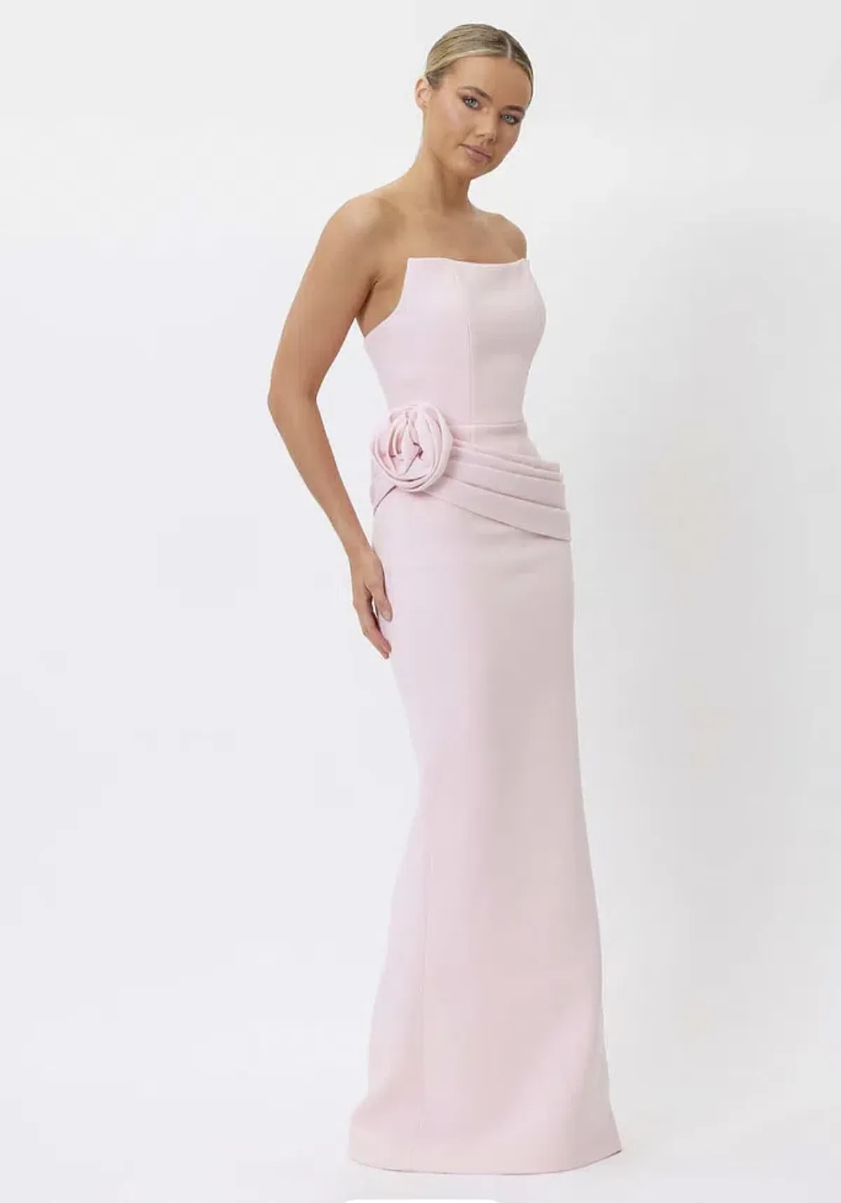 Bianca & Bridgett Illiyana Maxi Dress Light Pink - 8 - Image 2