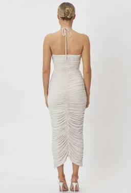 Bianca & Bridgett Marebba Midi Dress White - 10 for rent on The Volte - image 2