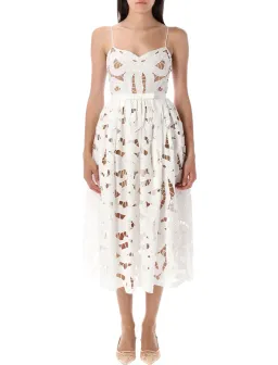 Self Portrait Bow Embroidered Midi Dress for rent on The Volte - image 5