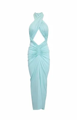 Pfeiffer Victoria maxi dress aqua size 12 L for rent on The Volte - image 2