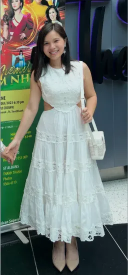 Zimmermann White Linen Cut-out Cassia Sleeveless Midi Dress size 6 for rent on The Volte - image 6