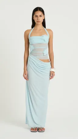 Benni Florence Maxi Dress in Fresh Mint size 8 for rent on The Volte - image 4