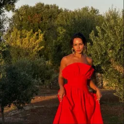 ELLIATT LAUREL SLEEVELESS MAXI DRESS IN RED SIZE 8 for rent on The Volte - image 8