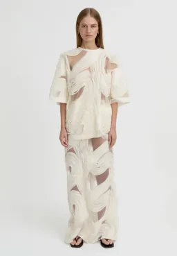 Blanca Delmare Top and Skirt Set Size S (6-10) for rent on The Volte - image 1