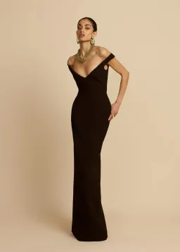 Arcina Ori Ellery Maxi Dress in Black Size L / AU 12 for rent on The Volte - image 4
