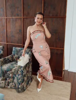 Alemais Laurence Midi Dress Size 10 for rent on The Volte - image 3