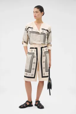 SPOT SCARF PRINT CULOTT for rent on The Volte - image 2