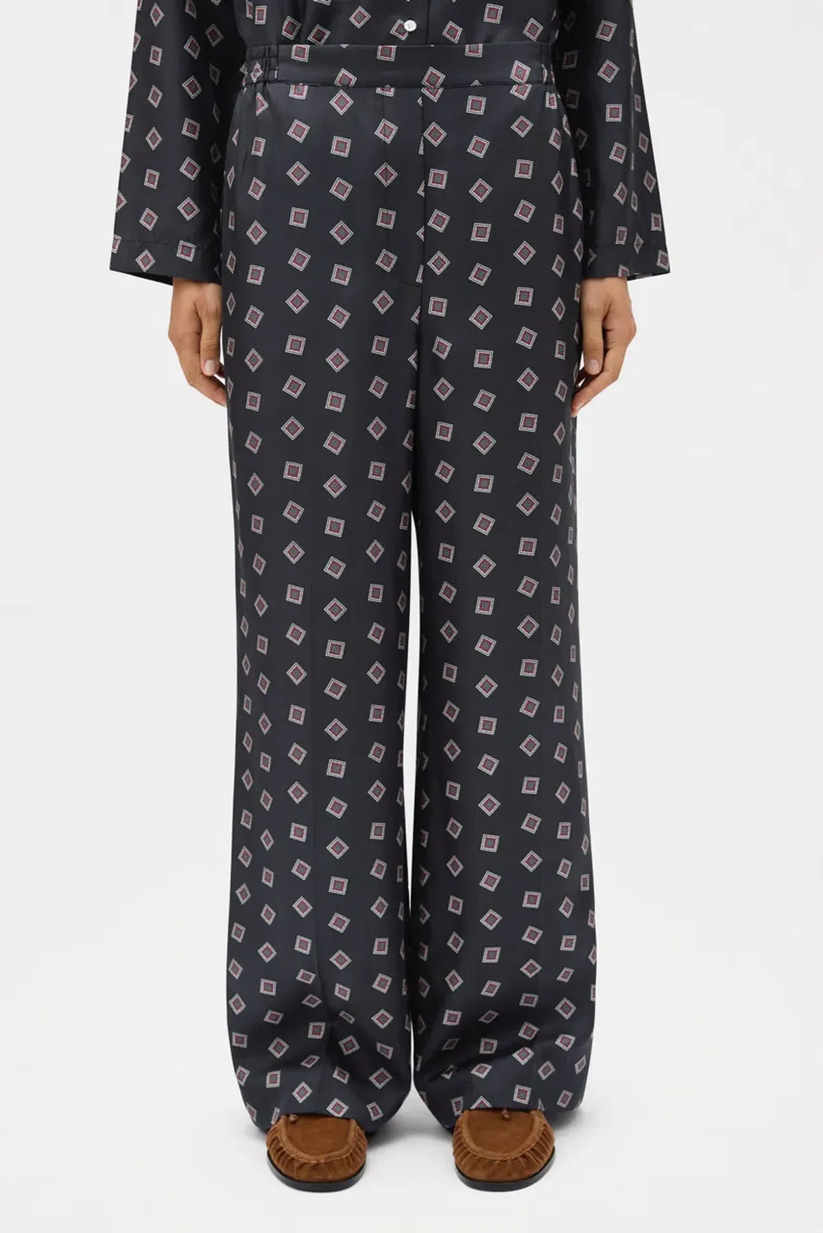 FOULARD PRINT PJ PANT - Image 5