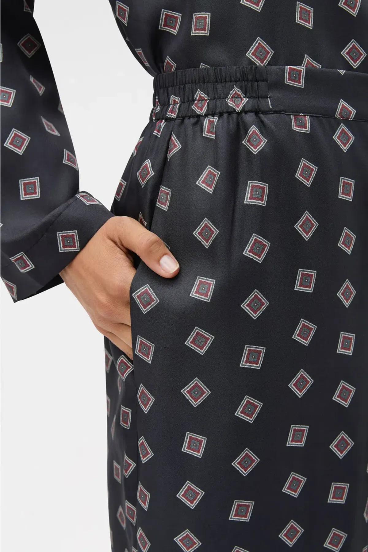 FOULARD PRINT PJ PANT - Image 1