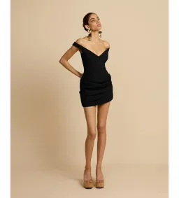 Arcina Ori Avery Mini Dress Black Size XS/AU 6 for rent on The Volte - image 2