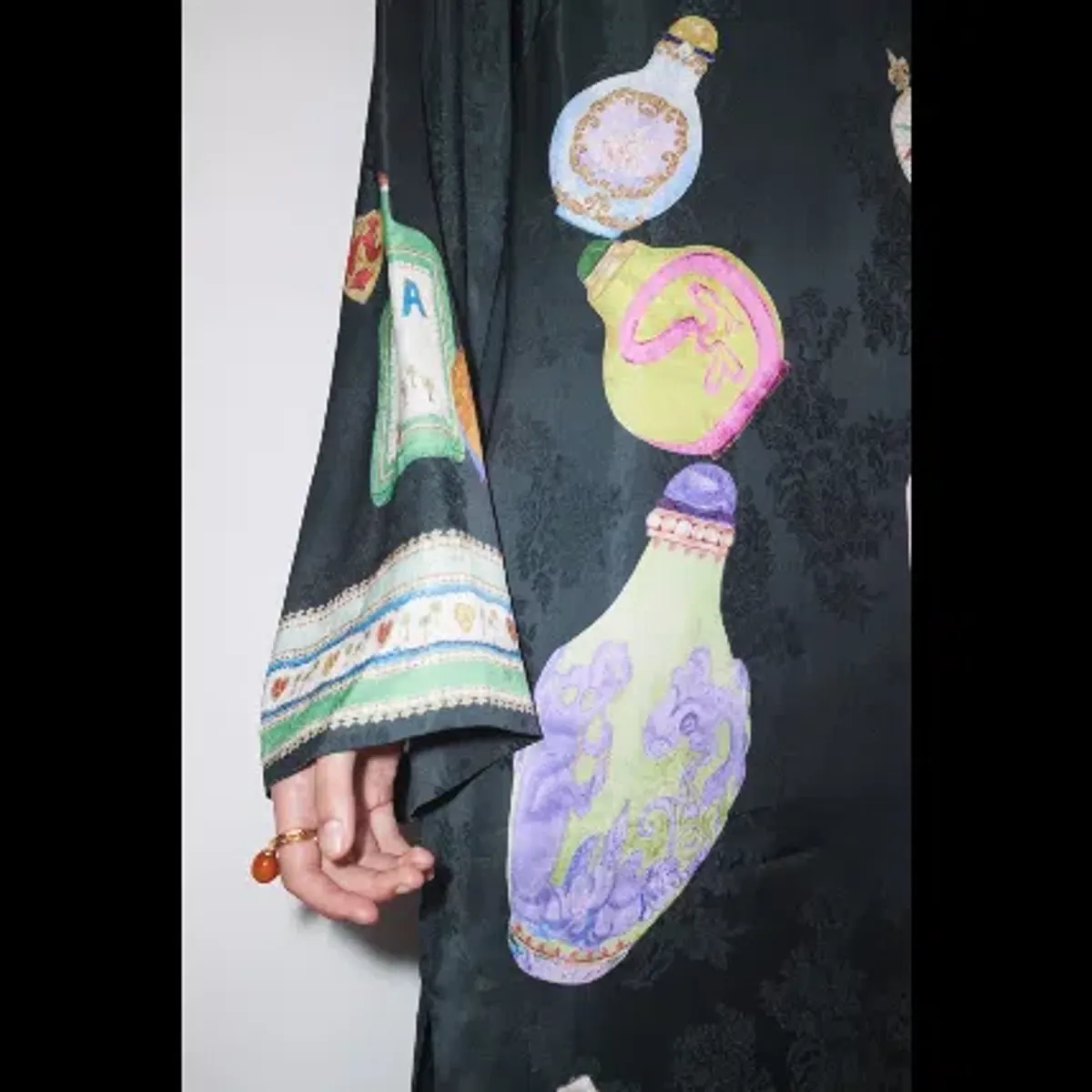 ALEMAIS ROYAL MIDI DRESS PRINT - Image 4