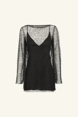 Shona Joy Mona Long Sleeve Mini Dress for rent on The Volte - image 6