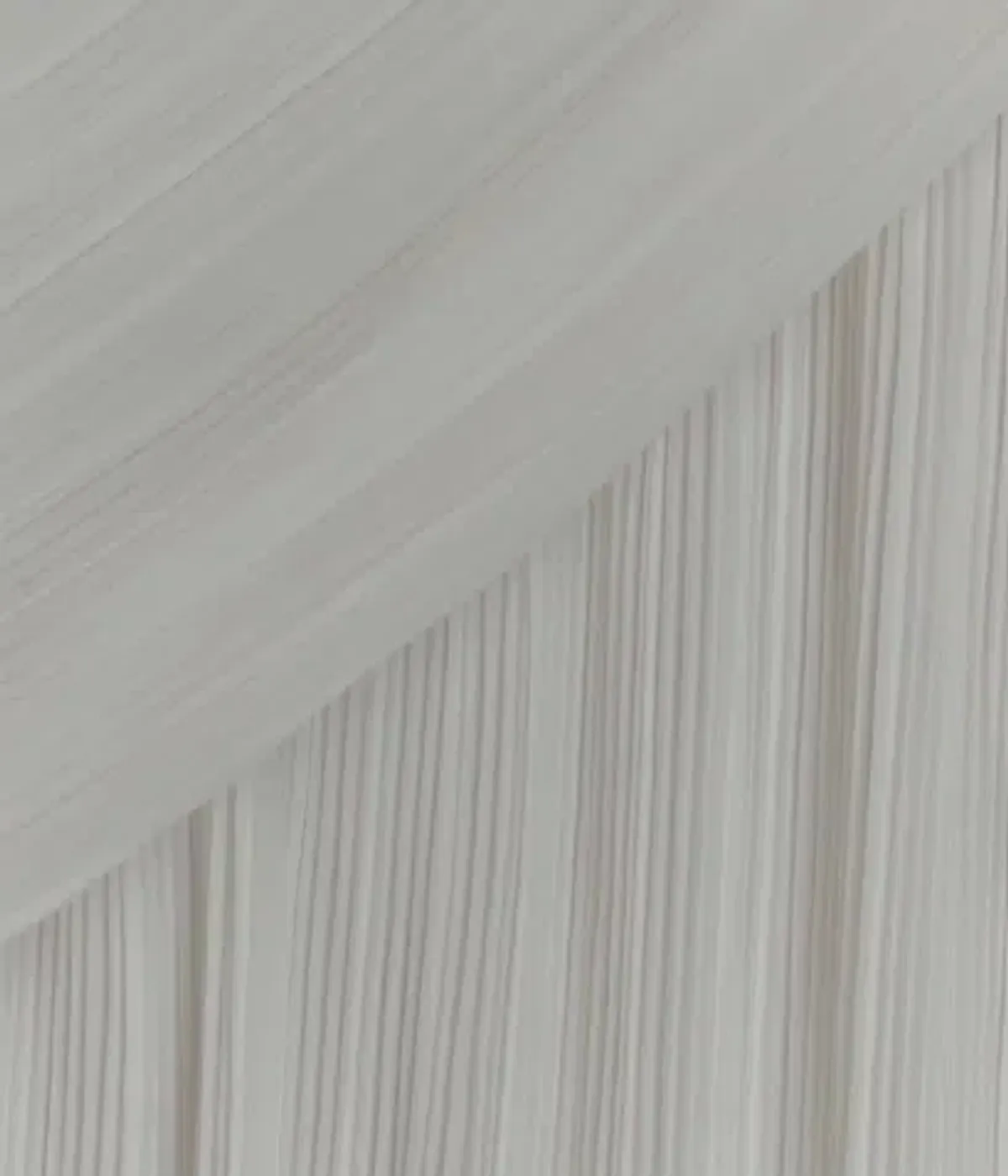 Meshki White Shirred Chiffon Maxi Dress - Image 3