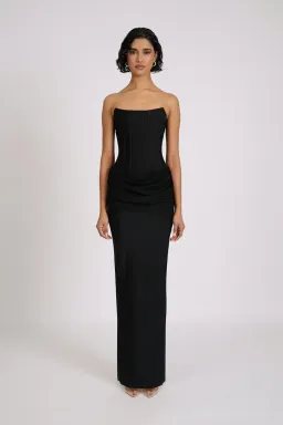 ELIYA THE LABEL | Hilda Gown | Black | Size XL for rent on The Volte - image 1