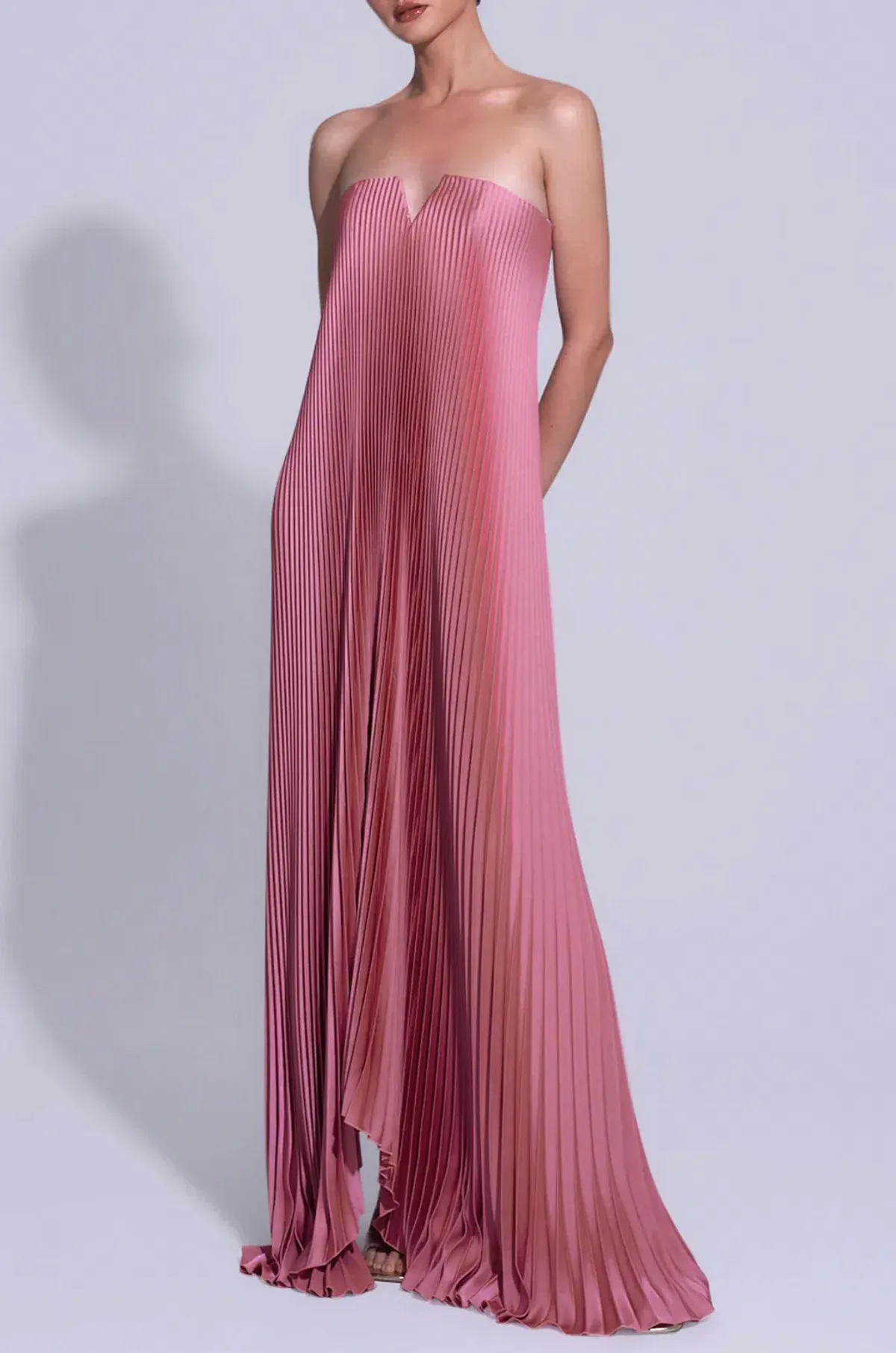 L'Idée black Tie Gown Dusty Rose Size S / AU 8 - Image 2