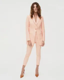 Manning Cartell Pop Swagger Blazer and Pants Set Peach Size 8 for rent on The Volte - image 1