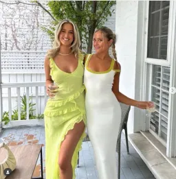 Sir the Label Evalina Dress White Size AU 8 for rent on The Volte - image 2