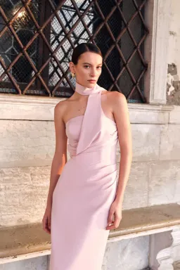 Eliya The Label Kristine Gown Blush size 12 for rent on The Volte - image 2