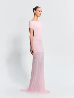 Effie Kats- Cleo Gown - Petal Pink- S for rent on The Volte - image 3