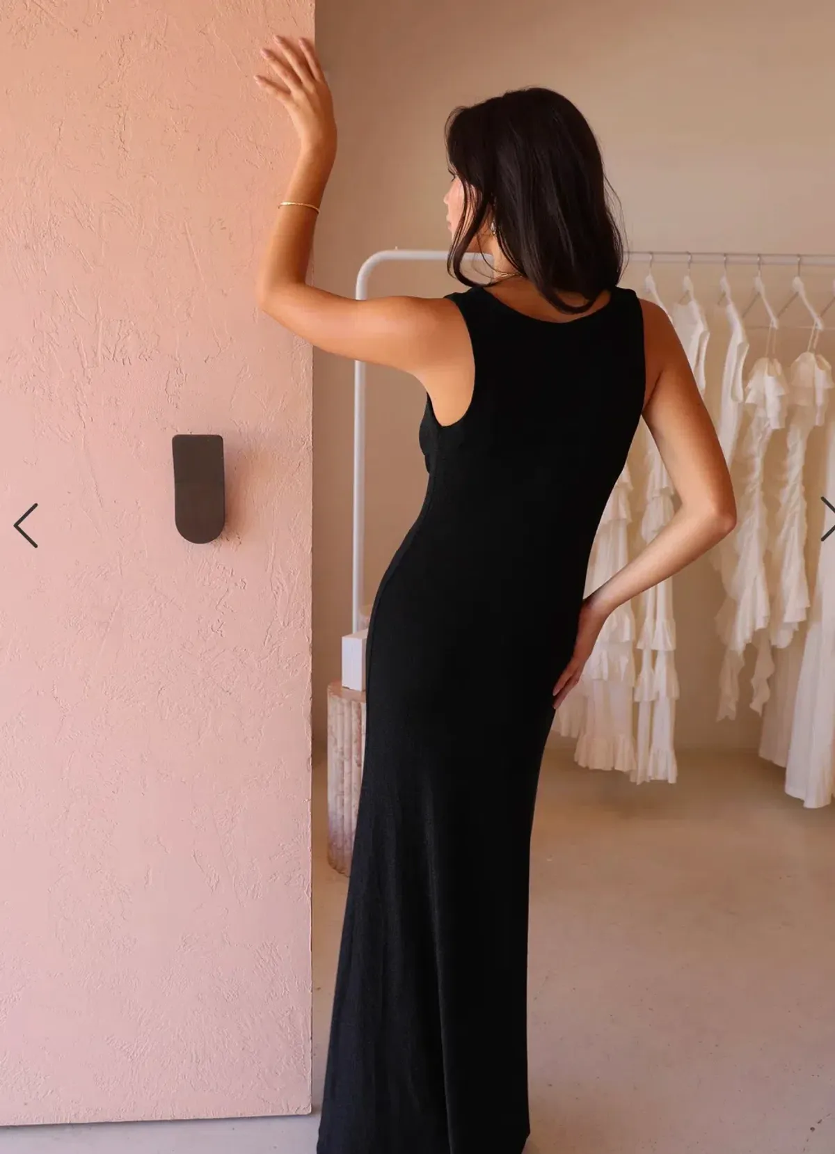 By Nicola Matisse Reversible Cowl Neck Dress in black- Size 14 - Image 4