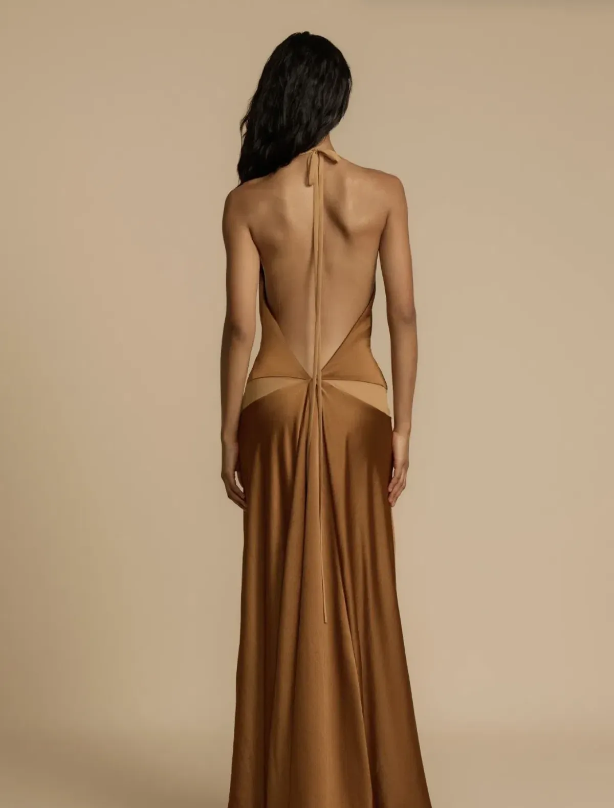 Arcina Ori, Devora Dress, Toffee, Size M / 10 - Image 6