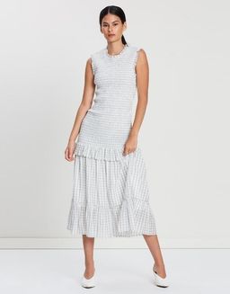 Rebecca Vallance Misty Midi Dress size 8 for rent on The Volte - image 1