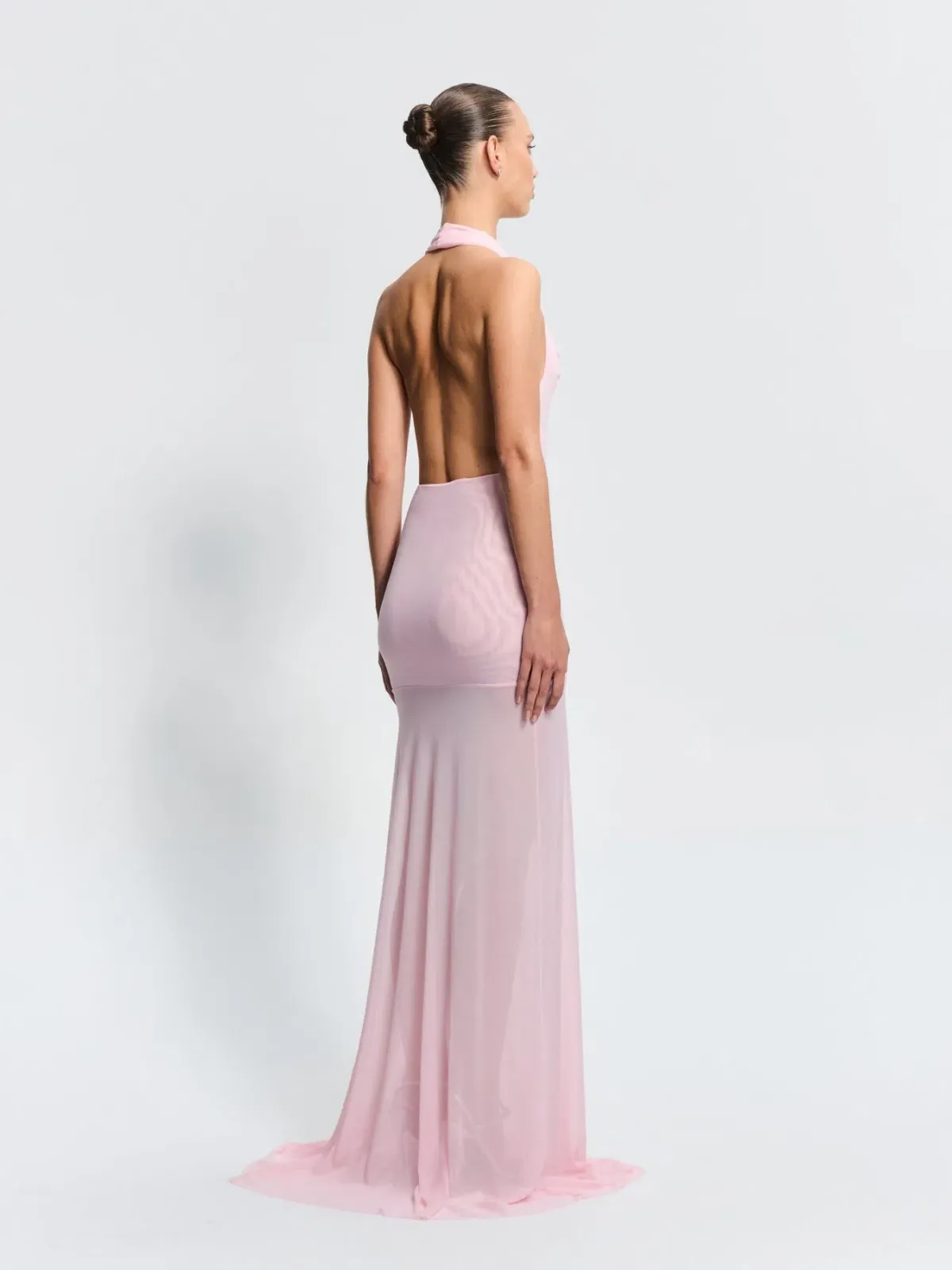 Effie Kats Cleo Gown in Petal Pink Size XS / AU 6 - Image 3