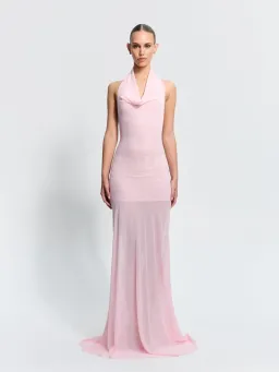 Effie Kats Cleo Gown in Petal Pink Size XS / AU 6 for rent on The Volte - image 2