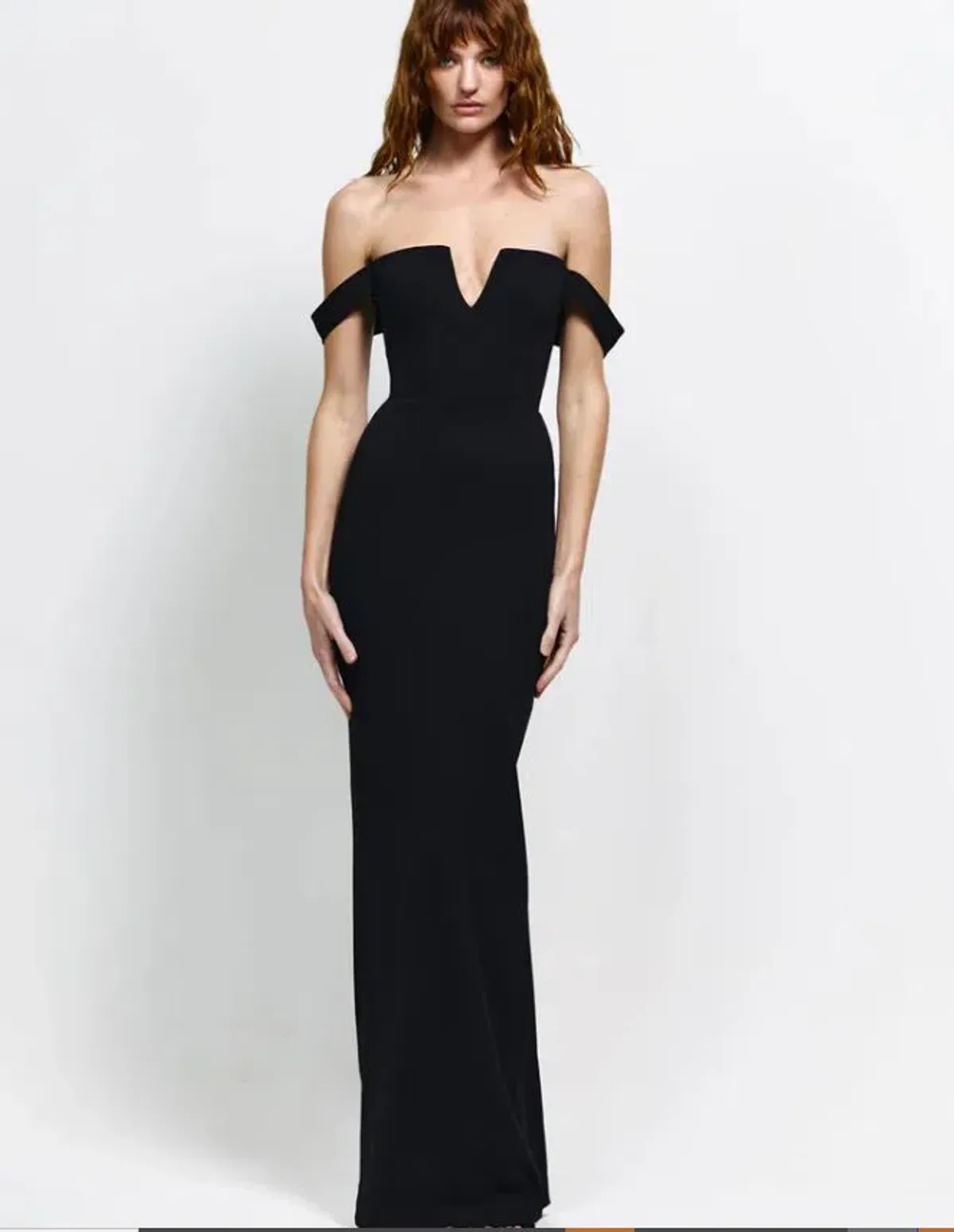 Effie Kats Louella Gown in Black Size 10 - Image 1