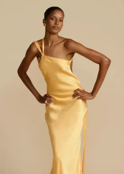 ARCINA ORI MONIQUE DRESS SUNSHINE YELLOW SIZE 8 (S) for rent on The Volte - image 3