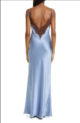 Sir the Label Danseurs Lace Slip Dress Blue Size 1/Au 8 for rent on The Volte - image 4