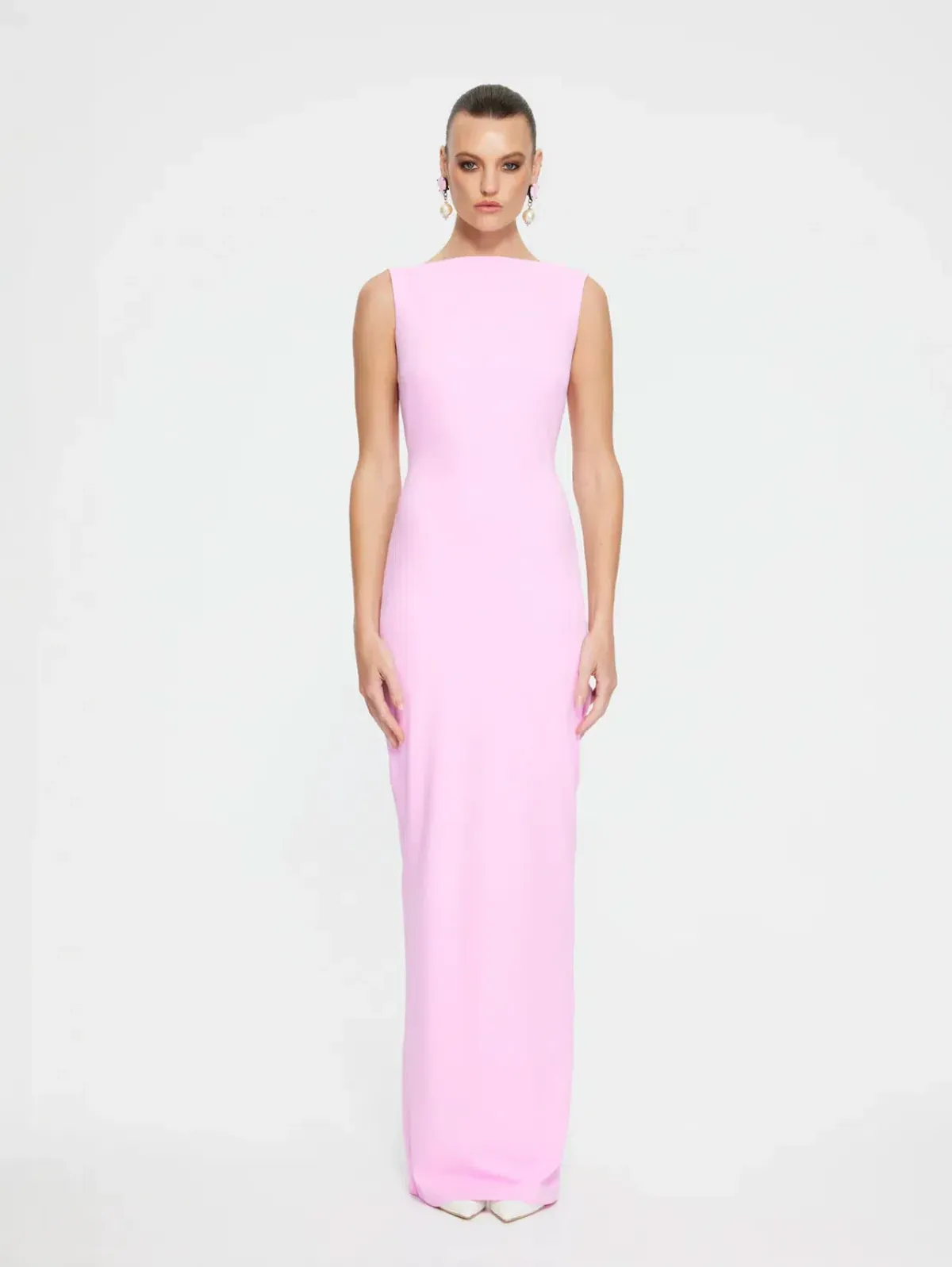 Effie Kats Verona Gown Taffy Pink Size 10/M - Image 1