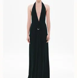 MISHA THE ‘UNITY’ JERSEY DRESS BLACK  for rent on The Volte - image 1