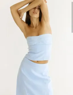 Eisha Sofia Bustier and Resort Maxi Skirt  for rent on The Volte - image 3