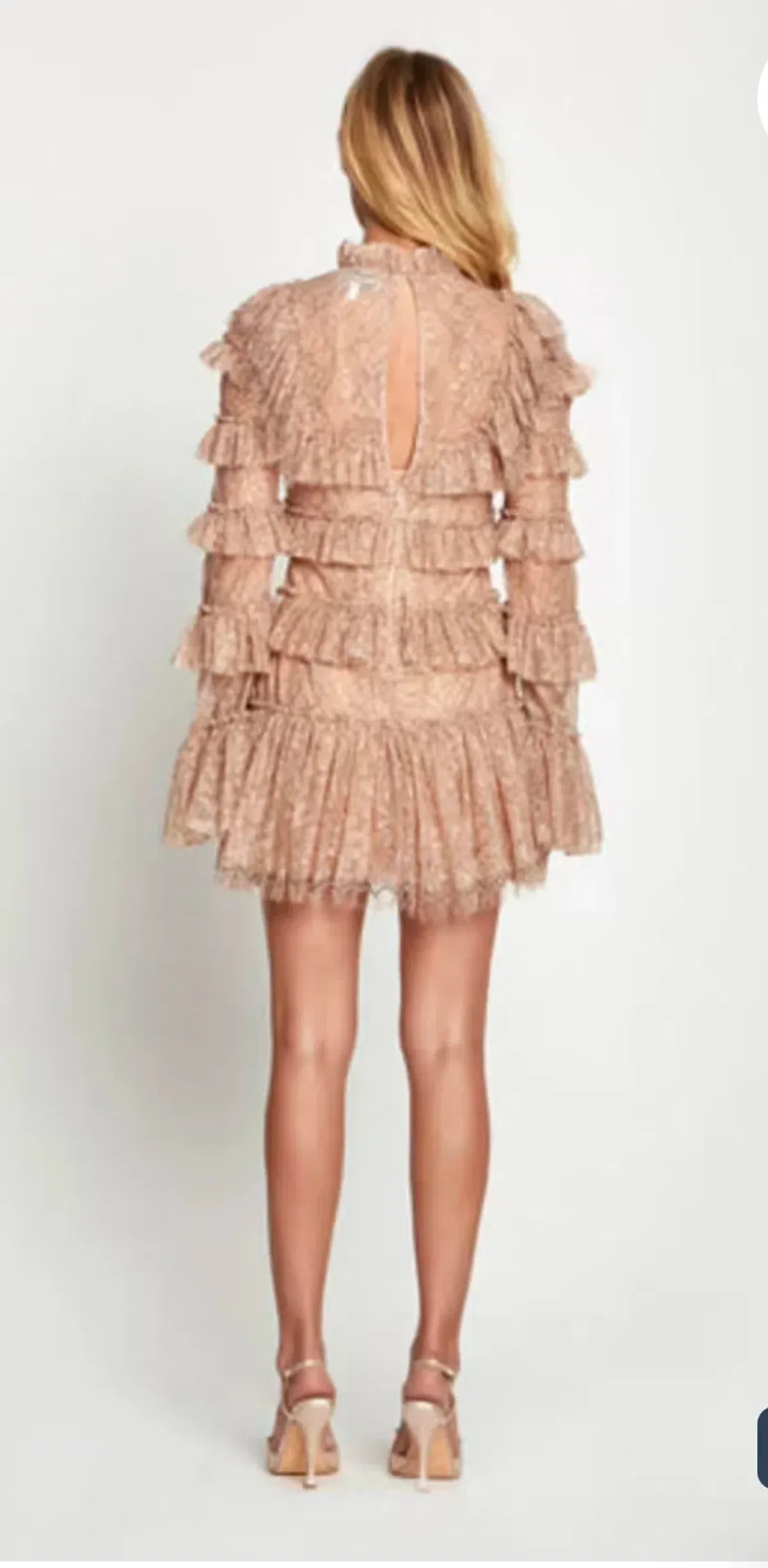 Alice McCall Calypso Mini Dress, Blush Size 10 - Image 2