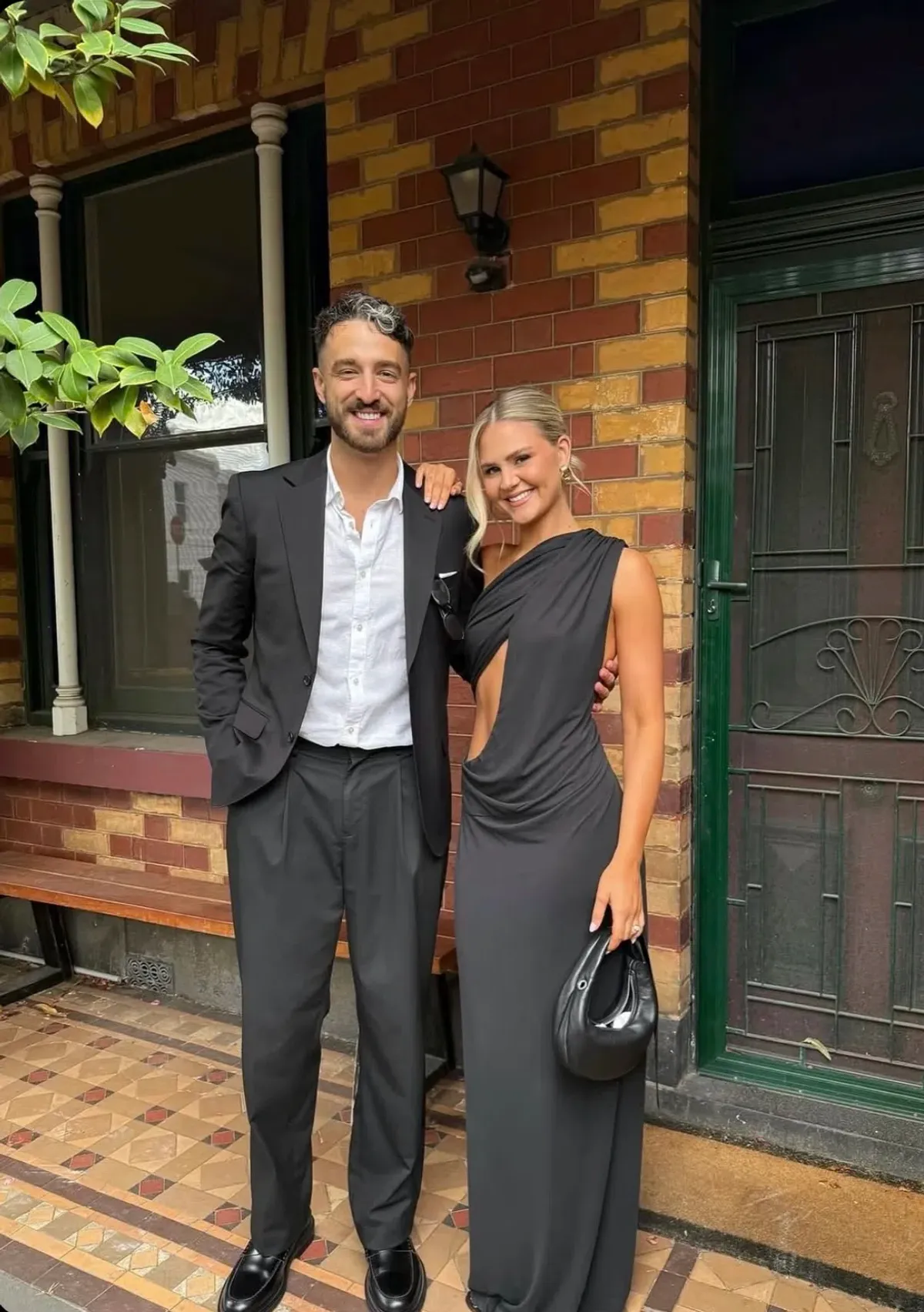 MISHA THE SOLSTICE CUPRO DRESS in BLACK SIZE S / 8 AU - Image 2