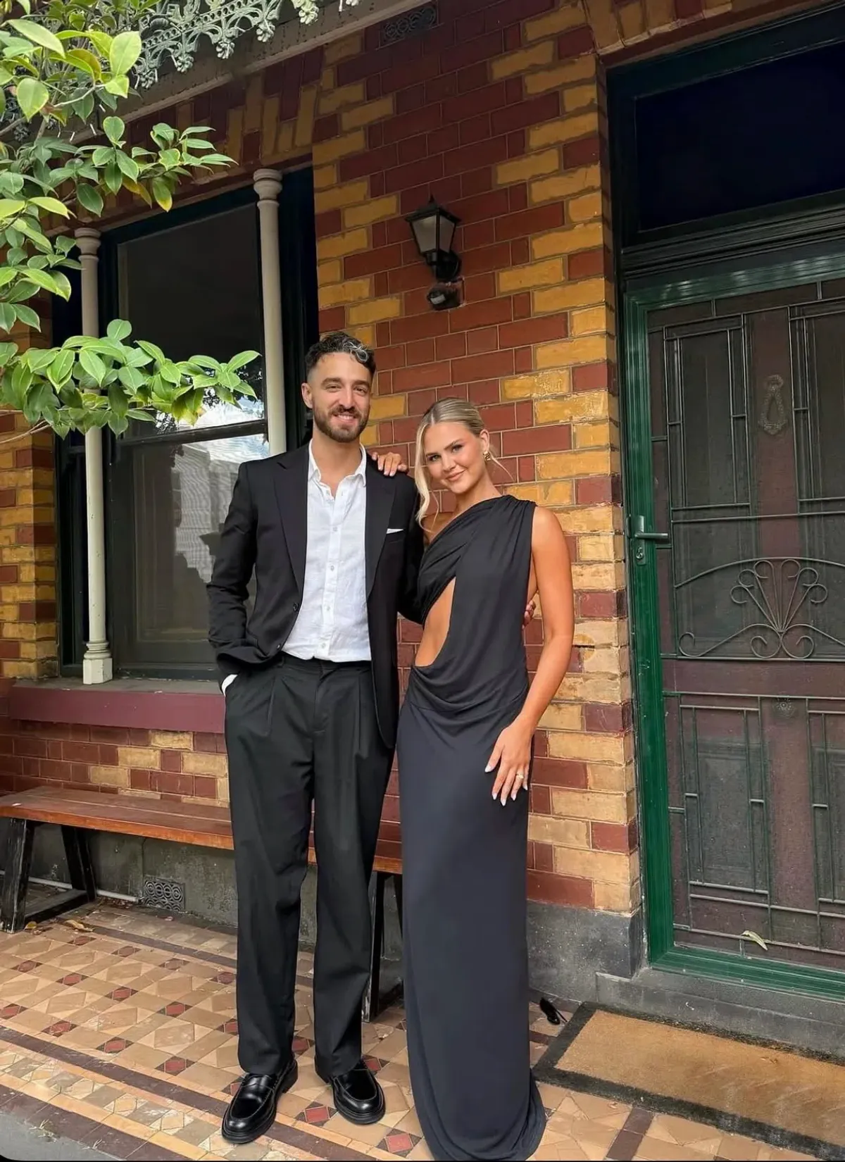 MISHA THE SOLSTICE CUPRO DRESS in BLACK SIZE M / 10 AU - Image 3