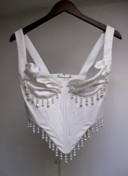 Immoral London Bridal Corset size 8  for rent on The Volte - image 1