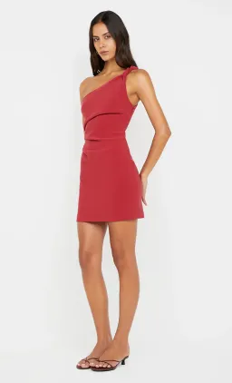 Bec & Bridge Ariven Asym Mini Dress Red Size 10 for rent on The Volte - image 3