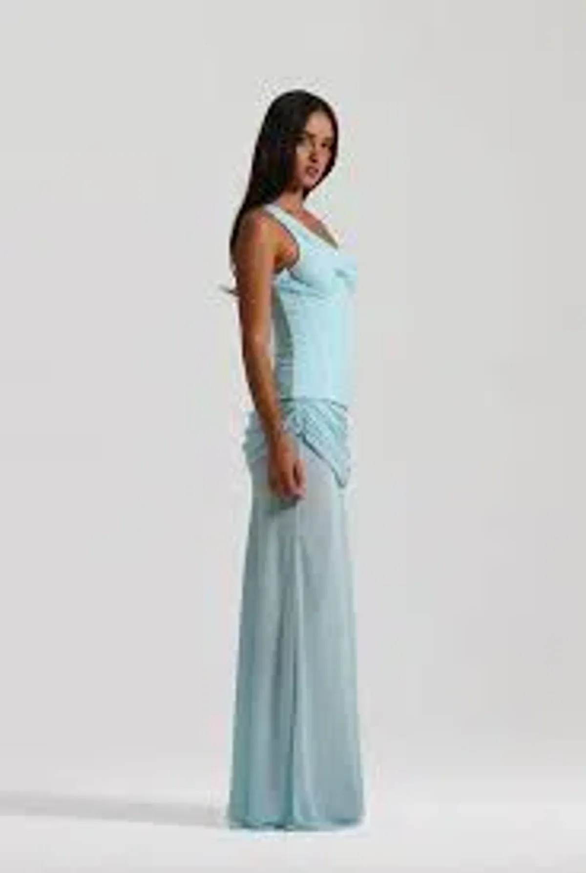 NATALIE ROLT CADENCE GOWN IN BLUE SIZE 10 - Image 3